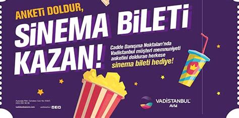 selfy sinema bileti kampanyası